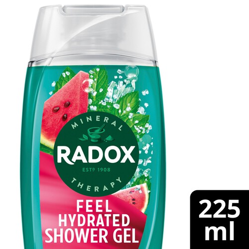 Radox Feel Hydrated Shower Gel Mineral Therapy Shower Gel