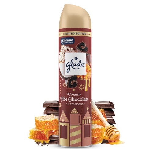 Glade Aerosol Air Freshener Festive Honey and Chocolate 300ml