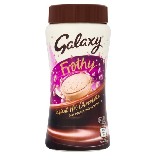 Galaxy hot chocolate