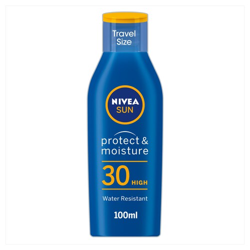 NIVEA SUN Sun Cream Lotion SPF30 Water Resistant Travel Size