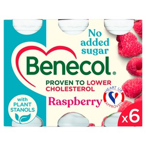 Benecol Raspberry No Added Sugar 6 x 67.5g