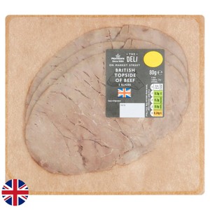 Market Street Deli British Topside Of Beef