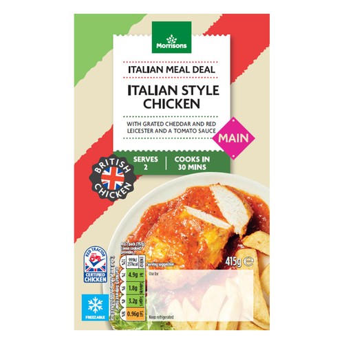 Morrisons Italian Meal Deal Main Italian Style Chicken 415g
