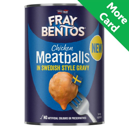 Fray Bentos Swedish Meatballs In Gravy 