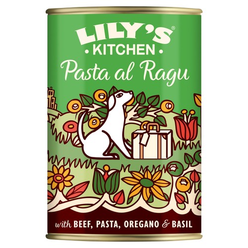 Lily's Kitchen Pasta Al Ragu with Beef Adult Wet Dog Food 400g