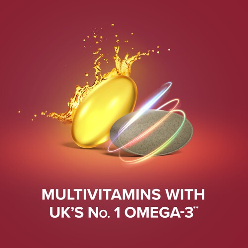 Seven Seas Omega-3 & Multivitamins Man 50+ 30 Day Pack