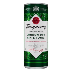 London Dry Gin and Tonic 6.5% vol 250ml Premix