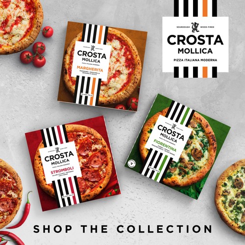 Crosta Mollica Formaggi Sourdough Pizza 410g
