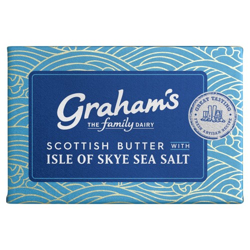 Graham's Isle Of Skye Sea Salt Butter   250g