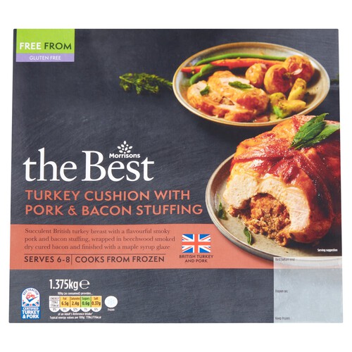 Morrisons The Best Turkey Cushion With Pork & Bacon Stuffing