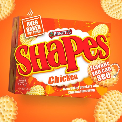 Arnott's Shapes Chicken  175g