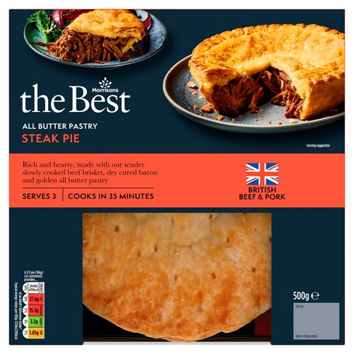 Morrisons The Best Steak Pie