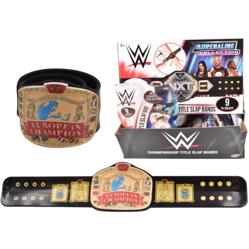 Wwe Championship Title Slap Bands Series 3