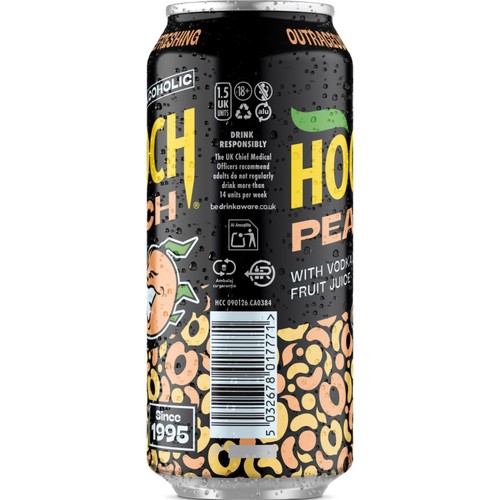 Peach Hooch Can 440ml