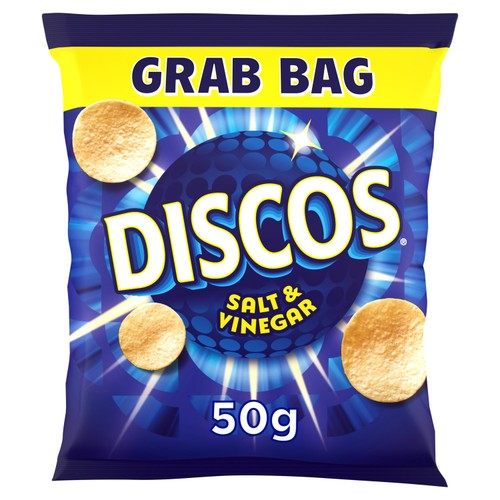 Discos salt vinegar crisps