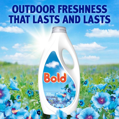 Bold All-In-1 Laundry Liquid Spring Awakening 50 Washes 