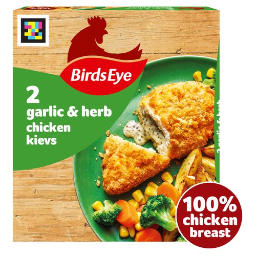 Birds Eye 2 Garlic & Herb Chicken Kievs 204g