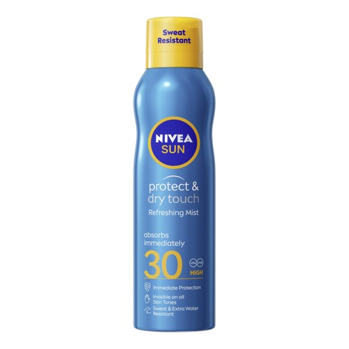 NIVEA SUN Protect & Dry Touch Cooling Sun Mist Spray SPF 30 200ml