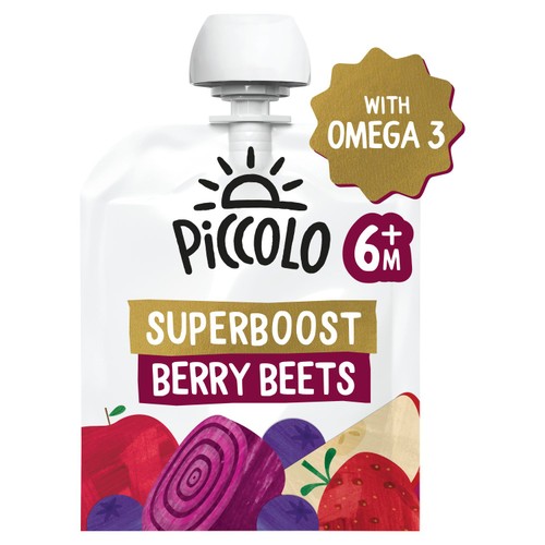 Piccolo Organic Strawberry Apple Blueberry Beetroot & Carrot 100g