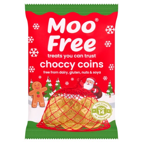 Moo Free Choccy Coins 49g