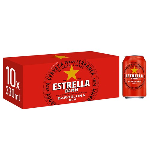 Estrella Damm Cans