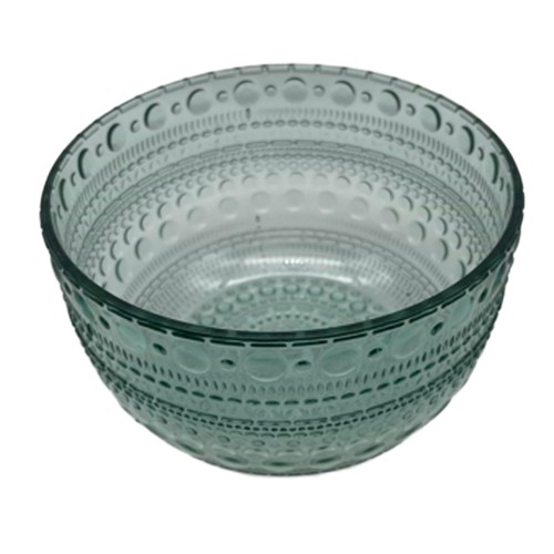 Nutmeg Blue Embossed Beads Bowl