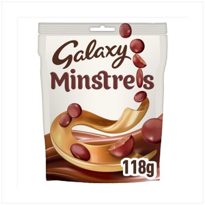 Galaxy Minstrels Milk Chocolate Buttons Pouch Bag 125g