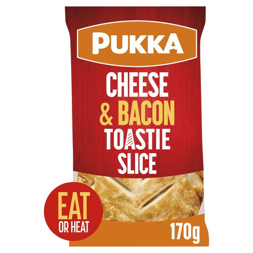 Pukka Cheese & Bacon Toastie Slice 