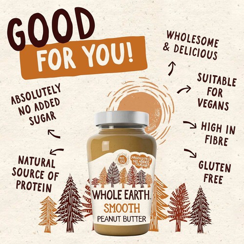 Whole Earth Original Smooth Peanut Butter