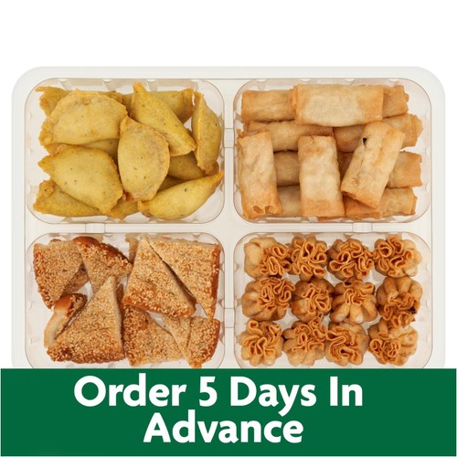 Oriental Style Snack Selection (48 Piece)   FTO