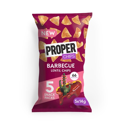 Properchips BBQ Lentil Chips 