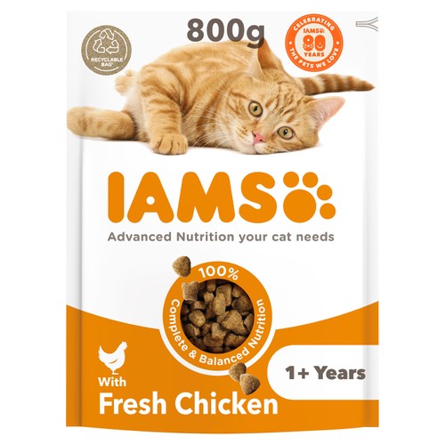 Iams For Vitality Adult 1+ Years With Fresh Chicken