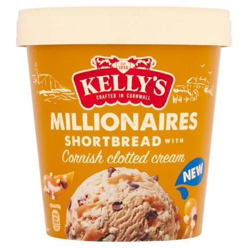 Kelly's Millionaires Shortbread with Cornish Clotted Cream 425ml