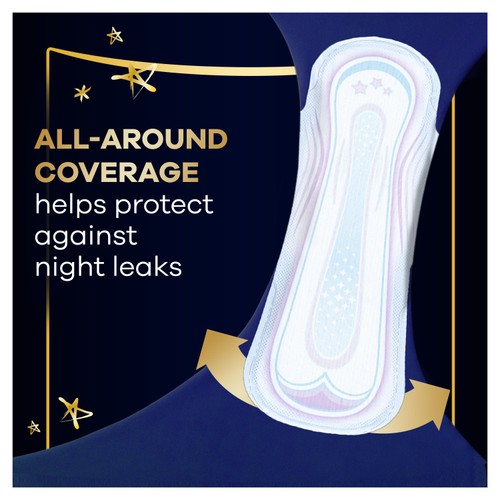 Always Ultra Secure Night Sanitary Pads With Wings Size 5