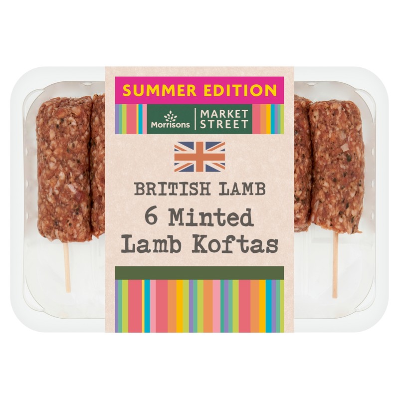Morrisons British 6 Minted Lamb Koftas 340g - Morrisons Online ...