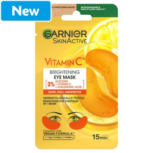 Garnier SkinActive Brightening Eye Mask with Vitamin C 5g
