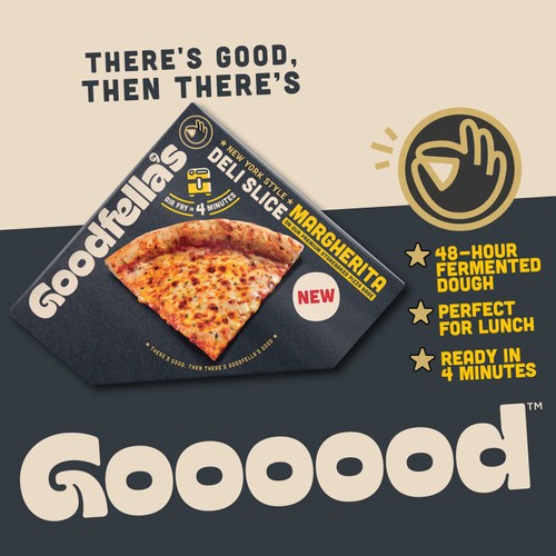 Goodfella'S Cheese Pizza Slice Snack 140G