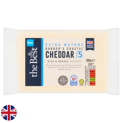 Morrison's The Best Extra Mature Coastal Cheddar 