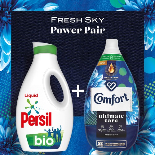 Comfort Ultimate Care Fresh Sky Fabric Conditioner 58 Washes 