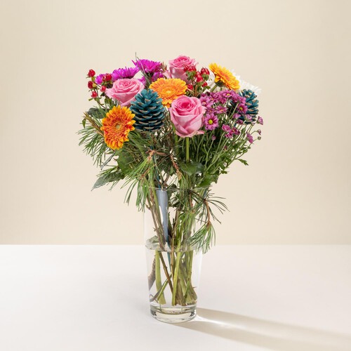 Morrisons Neon Flowers Bouquet