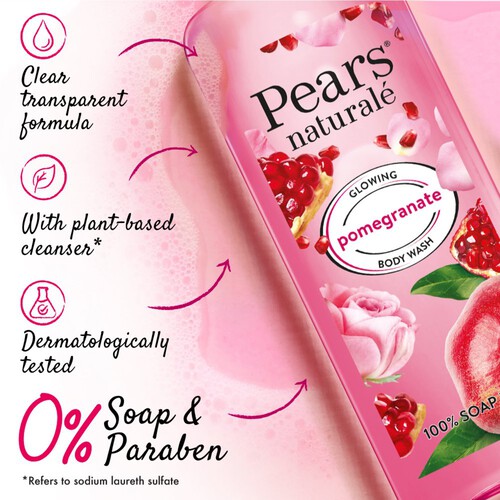 Pears Naturale Body Wash Pomegranate 