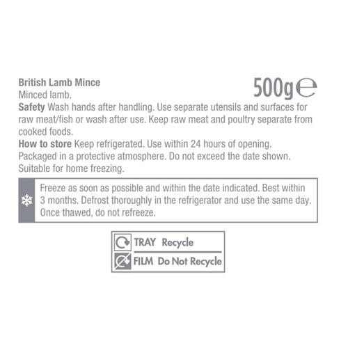 Morrisons Lamb Mince 500g