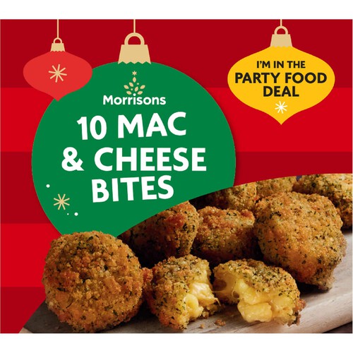 Morrisons 10 Mac & Cheese Bites 