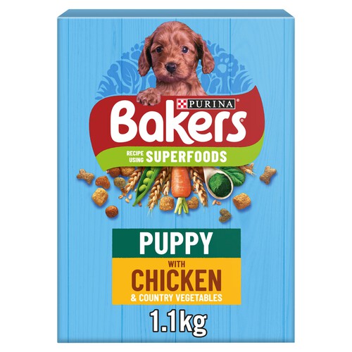 Bakers Puppy Dry Dog Food Chicken & Veg