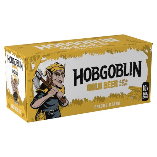 Hobgoblin Gold Ale Beer Cans 10x440ml