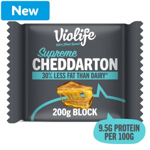 Violife Supreme Cheddarton Block With Protein