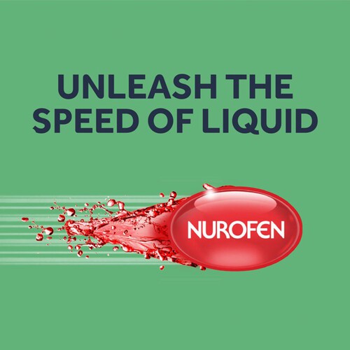 Nurofen Express Pain Relief 200mg Liquid Capsules Ibuprofen