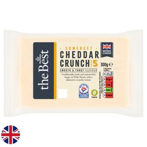 Morrisons The Best Somerset Cheddar Crunch   300g