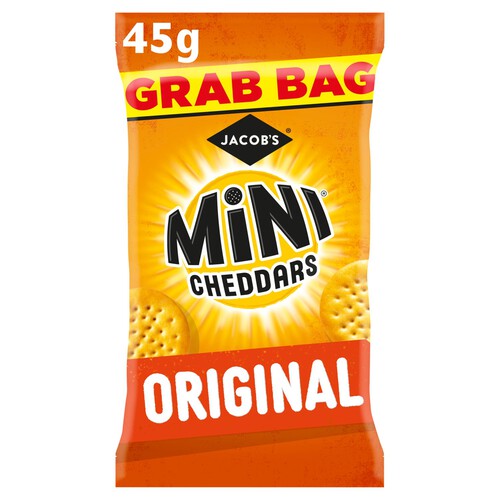 Jacob's Mini Cheddars Original Snacks Grab Bag 