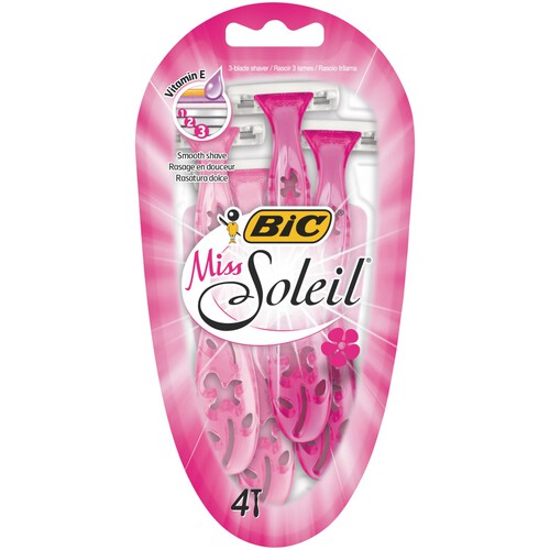 Bic Miss Soleil 3 Blade Shaver 